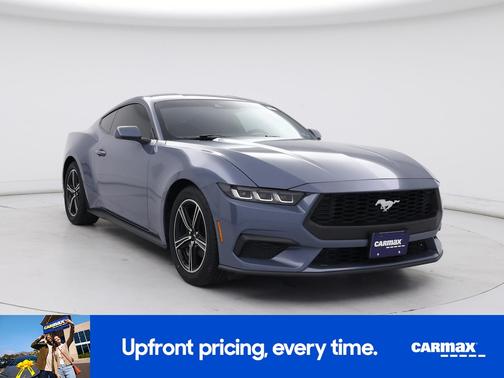 Blue 2024 Ford Mustang Ecoboost