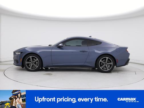 Blue 2024 Ford Mustang Ecoboost