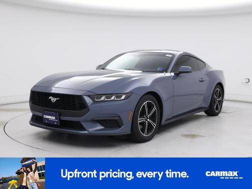 Blue 2024 Ford Mustang Ecoboost