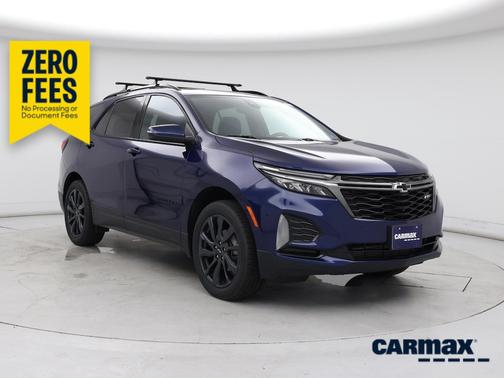 Blue 2023 Chevrolet Equinox RS