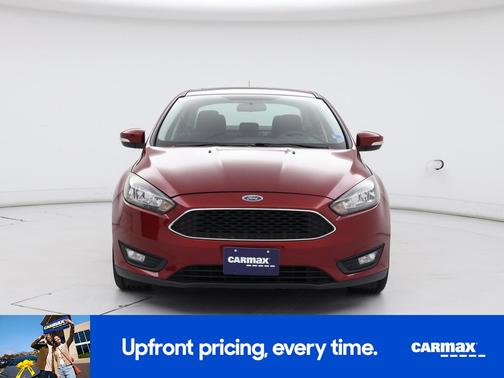 Red 2017 Ford Focus SEL