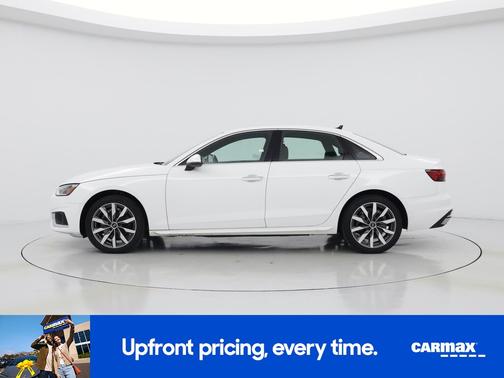 White 2022 Audi A4 Premium