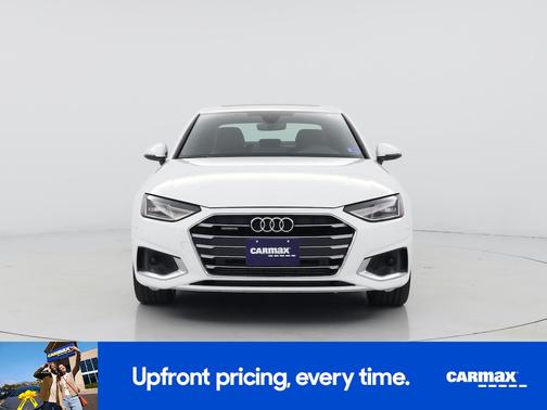 White 2022 Audi A4 Premium