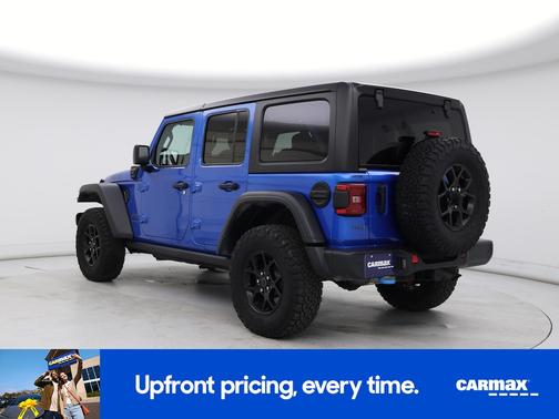 Blue 2024 Jeep Wrangler 4xe Willy's