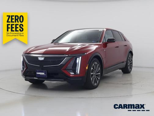 Red 2024 Cadillac LYRIQ Sport 2