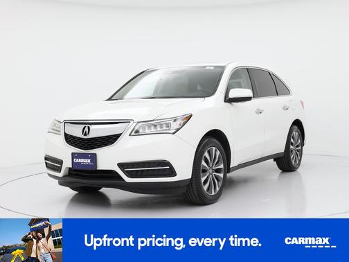 White 2016 Acura MDX