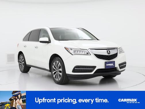 White 2016 Acura MDX