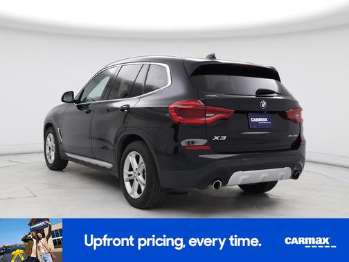 Black 2019 BMW X3 XDrive30i