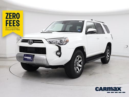 White 2022 Toyota 4Runner TRD Off Road Premium