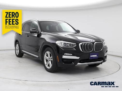 Black 2019 BMW X3 XDrive30i