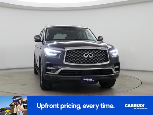 Gray 2024 INFINITI QX80 Luxe