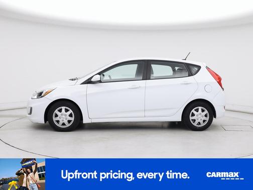 White 2017 Hyundai Accent SE
