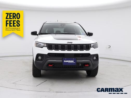 White 2025 Jeep Compass Trailhawk