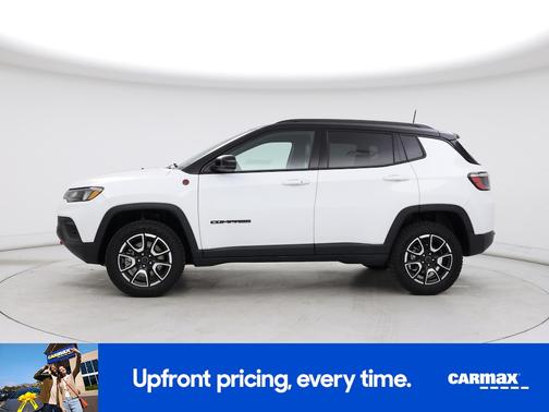 White 2025 Jeep Compass Trailhawk