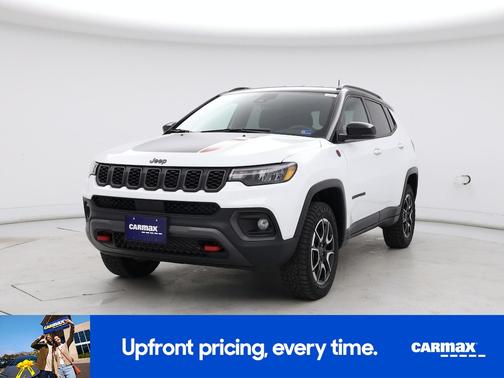White 2025 Jeep Compass Trailhawk