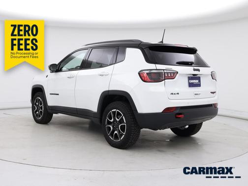 White 2025 Jeep Compass Trailhawk