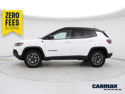 White 2025 Jeep Compass Trailhawk