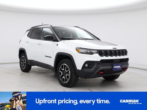 White 2025 Jeep Compass Trailhawk