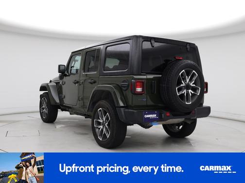 Green 2024 Jeep Wrangler 4xe Sport S