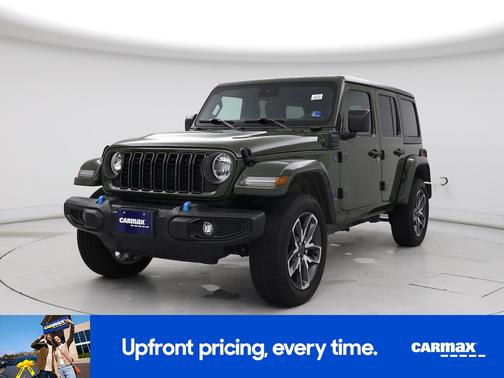 Green 2024 Jeep Wrangler 4xe Sport S