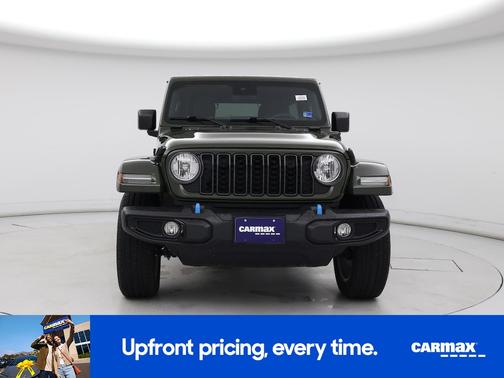Green 2024 Jeep Wrangler 4xe Sport S