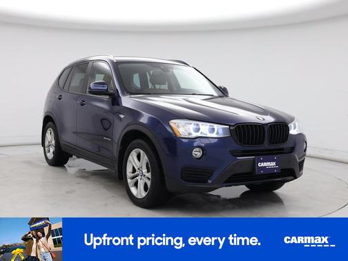 Blue 2017 BMW X3 XDrive35i