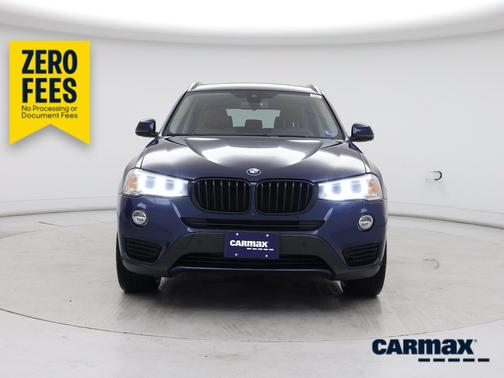 Blue 2017 BMW X3 XDrive35i