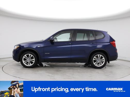 Blue 2017 BMW X3 XDrive35i