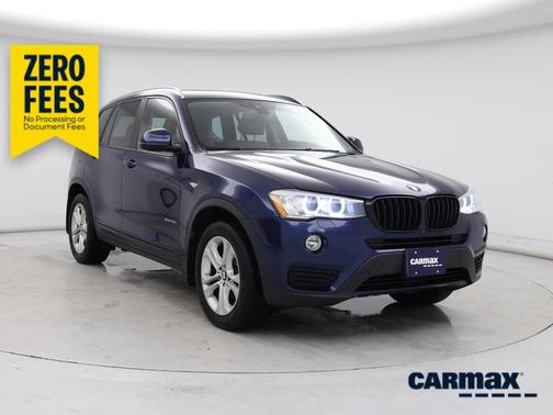 Blue 2017 BMW X3 XDrive35i