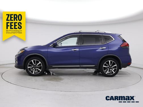 Blue 2018 Nissan Rogue SL