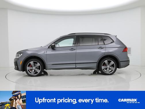 Gray 2021 Volkswagen Tiguan SE R-Line Black
