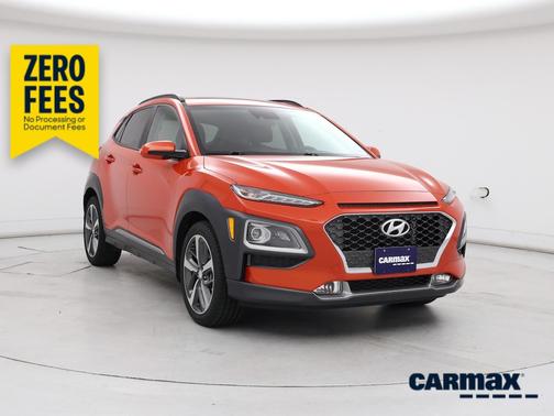 Orange 2020 Hyundai KONA Limited