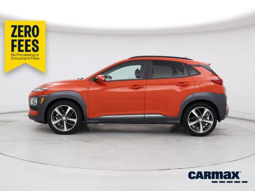 Orange 2020 Hyundai KONA Limited