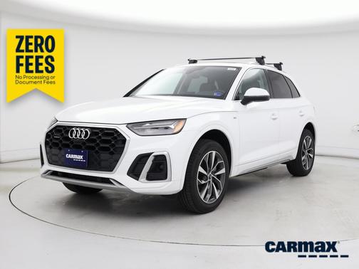 White 2024 Audi Q5 S-Line Premium Plus