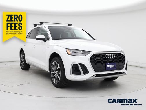 White 2024 Audi Q5 S-Line Premium Plus