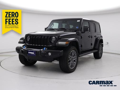 Black 2024 Jeep Wrangler 4xe High Altitude