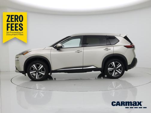 Tan 2023 Nissan Rogue Platinum