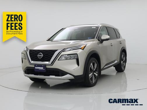 Tan 2023 Nissan Rogue Platinum