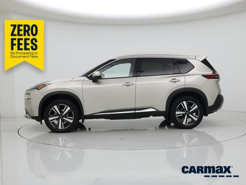 Tan 2023 Nissan Rogue Platinum