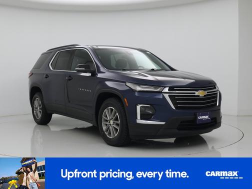 Blue 2023 Chevrolet Traverse LT Cloth