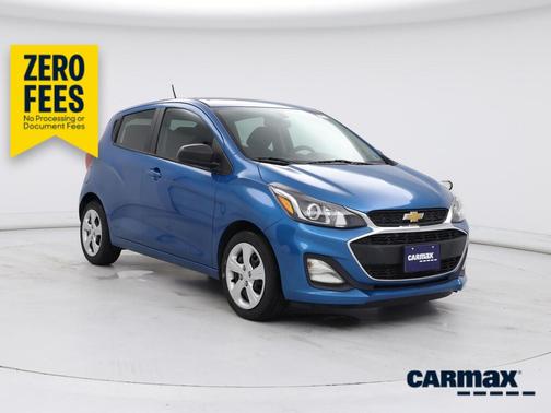 Blue 2020 Chevrolet Spark LS