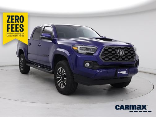 Blue 2023 Toyota Tacoma TRD Sport