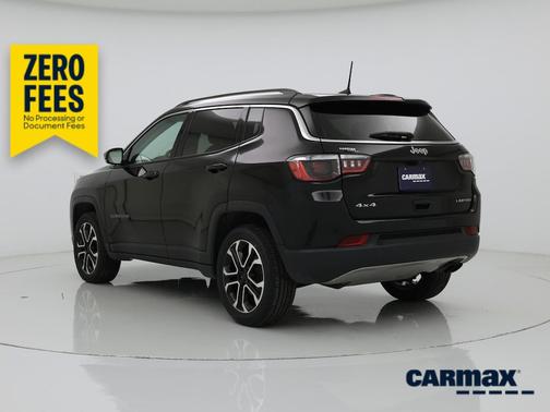Black 2022 Jeep Compass Limited