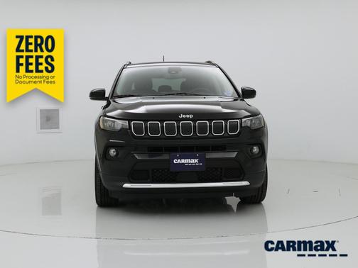 Black 2022 Jeep Compass Limited