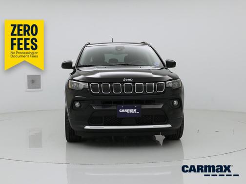 Black 2022 Jeep Compass Limited
