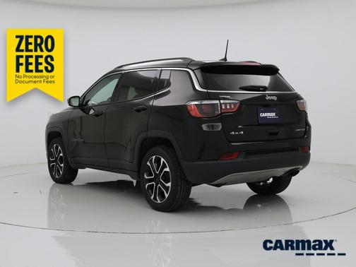 Black 2022 Jeep Compass Limited