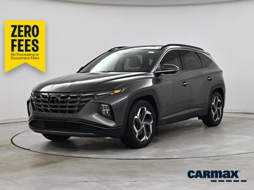 Gray 2022 Hyundai TUCSON Limited