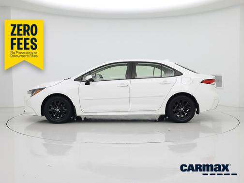 White 2022 Toyota Corolla LE