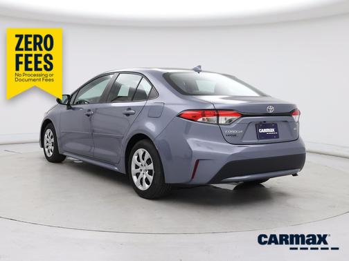 Blue 2020 Toyota Corolla LE