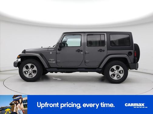 Gray 2018 Jeep Wrangler Unlimited Sahara